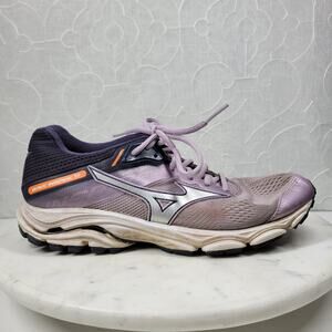 Mizuno Wave Inspire 15  Running Shoes Womens 10 Lavender Mesh Upper Athletic